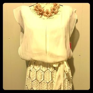 NWT Candie’s Vanilla Ice beaded dress